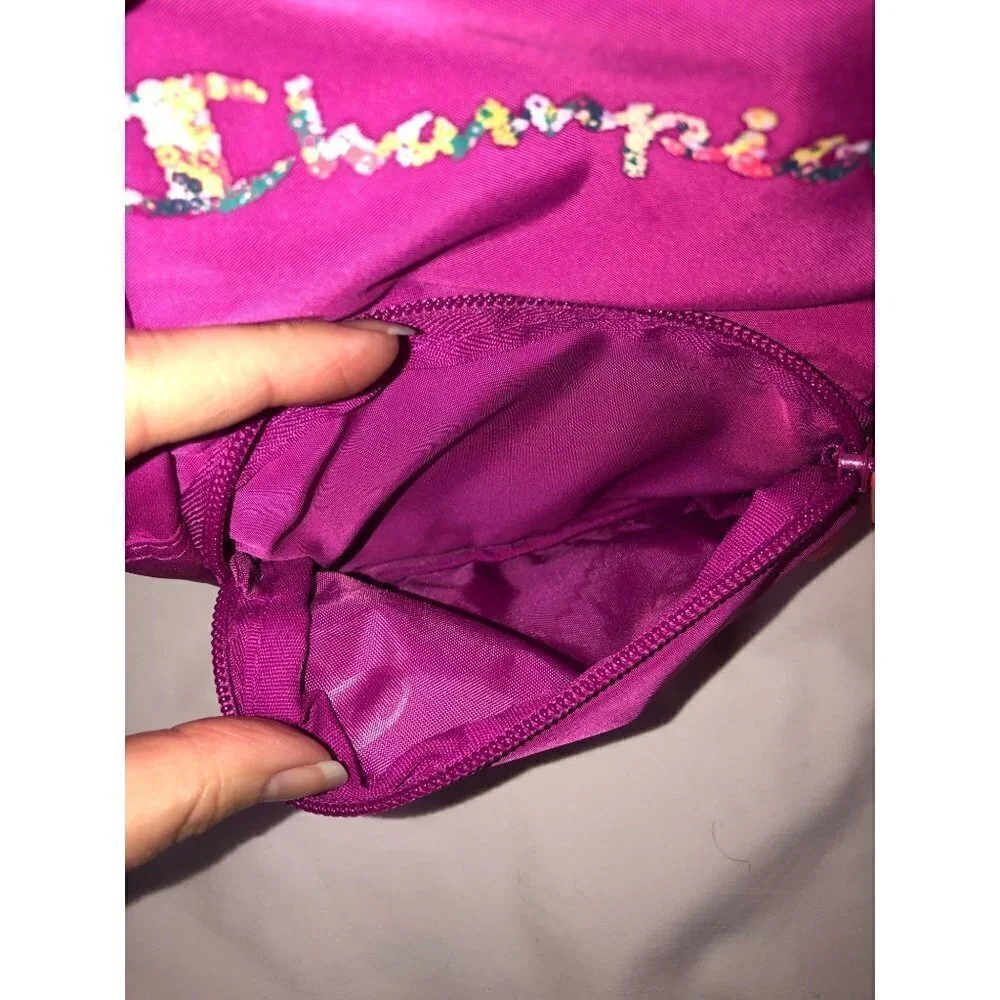 Champion Mini Backpack Adjustable Nylon Pink Straps Logo Sporty Spice Barbie